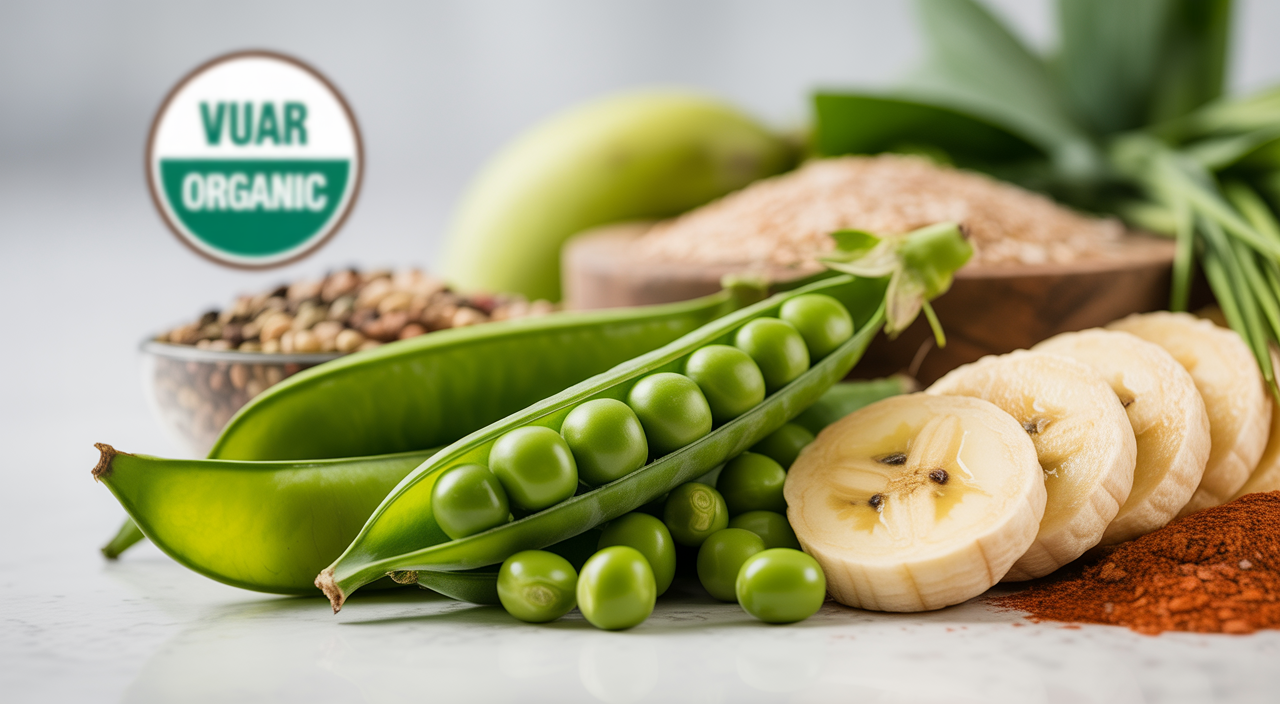 Assortment of delicious and healthy organic Indian snacks
