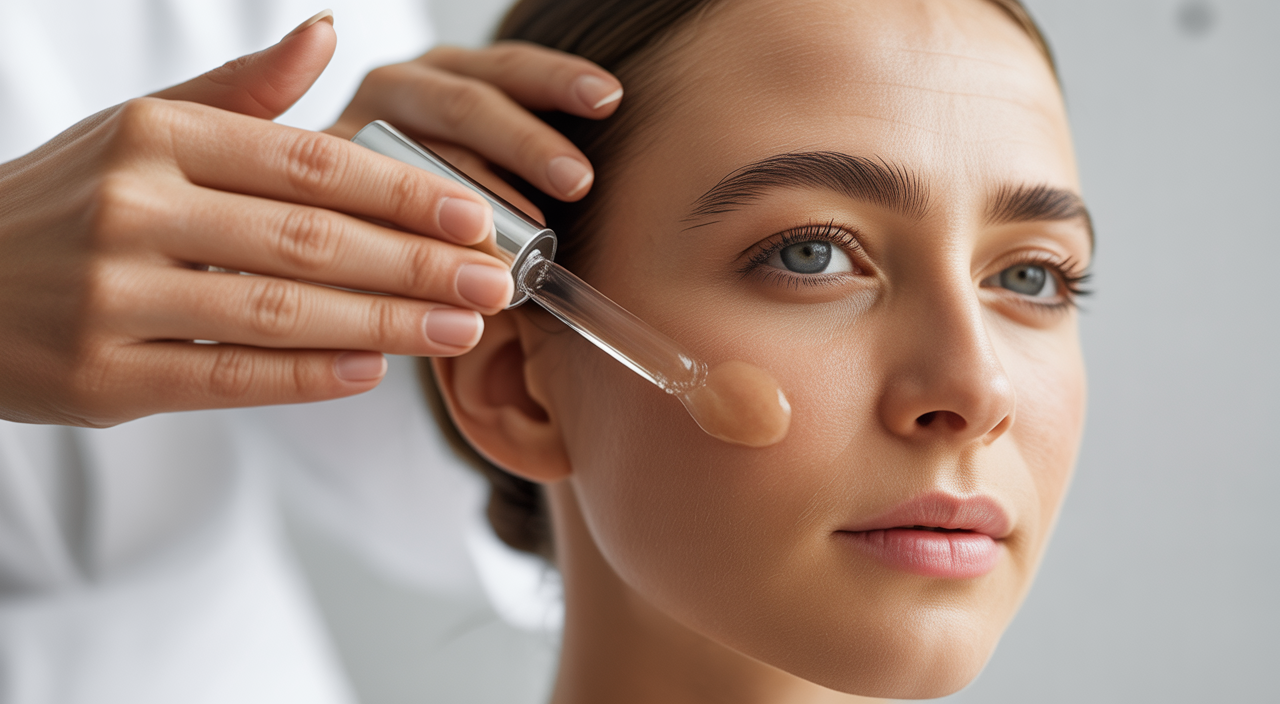 A person enjoying a rejuvenating anti-aging facial treatment, aimed at restoring youthful and radiant skin.